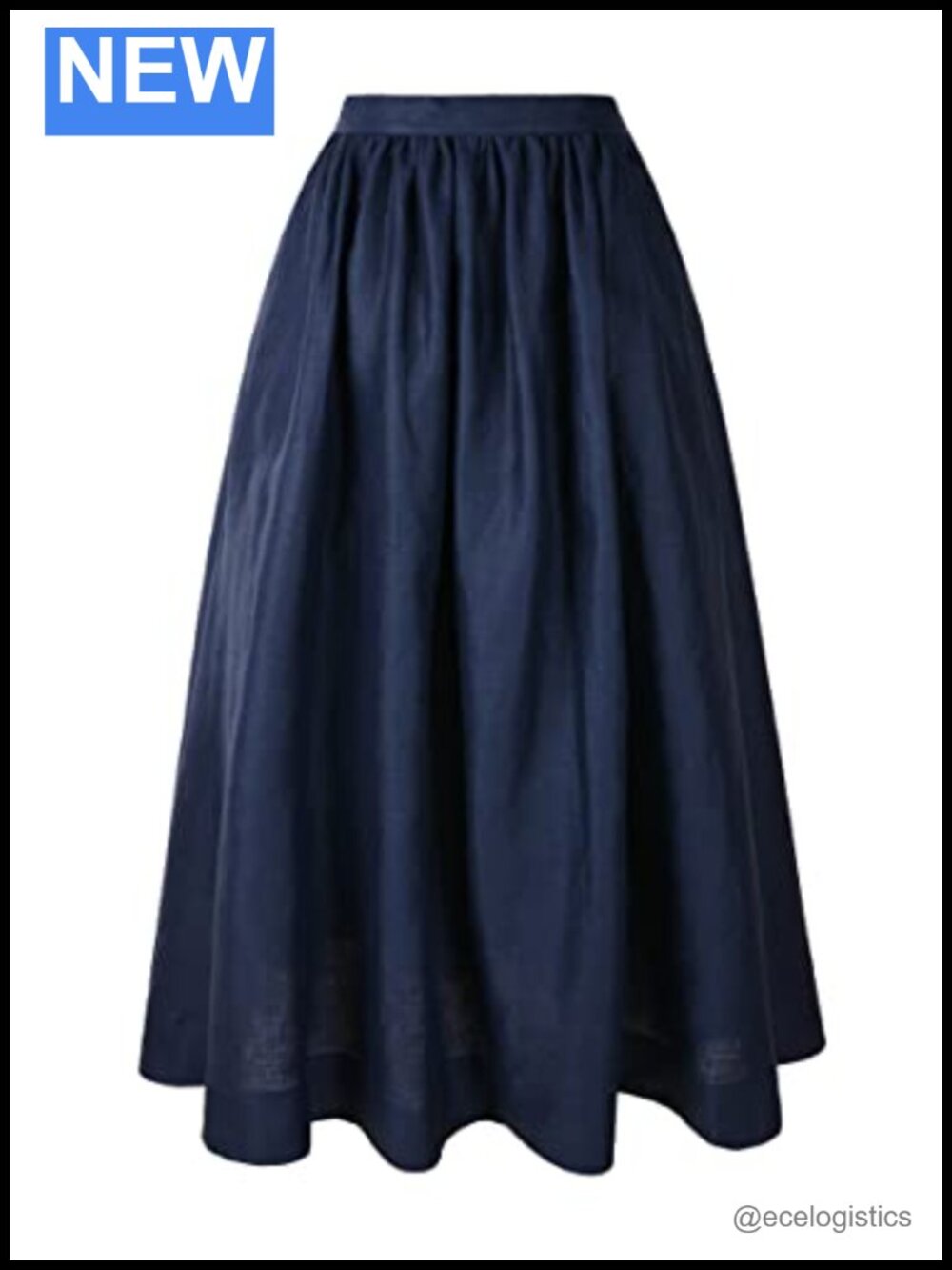 Women's Renaissance Victorian Linen Skirt